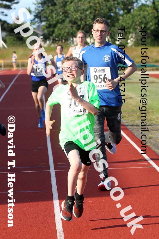 800 metres, 2021 North East Grand Prix No.4, Monkton, Wednesday, June 30th. Photo: David T. Hewitson/Sports for All Pics